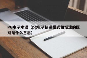 PG电子术语（pg电子快速模式和慢速的区别是什么意思）